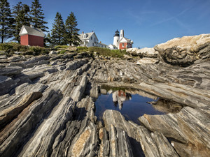 Pemaquid Point Lighthouse in Maine