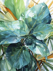 Aquamarine Jungle