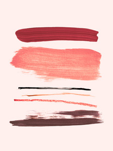 ABSTRACT MINIMALISM 5 SIMPLE BRUSHSTROKES