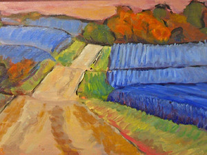 BLUE CORNFIELD