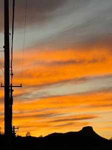 Butte of a Sunset