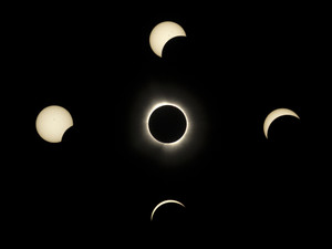 Stages of the Eclipse
