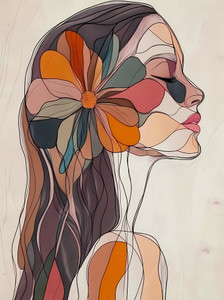 Abstract Floral Femme 5