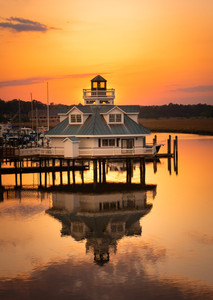 Sundown at the Station