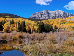 Autumn Reflections on Kebler Pass