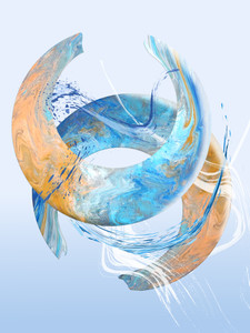 Mermaid Play in Blue