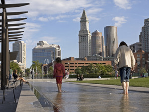 Boston, Park and Skyline 4495