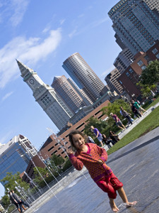 Boston, Park and Skyline 4506