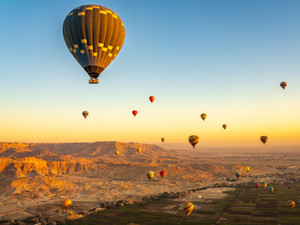 Balloons over the Valley of the Kings