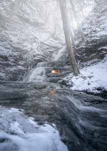 Moody Eternal Flame Falls