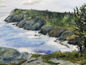 With the Approach of Hurricane Lee, Monhegan | ME