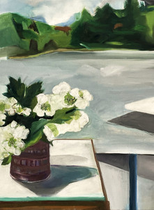White Hydrangeas