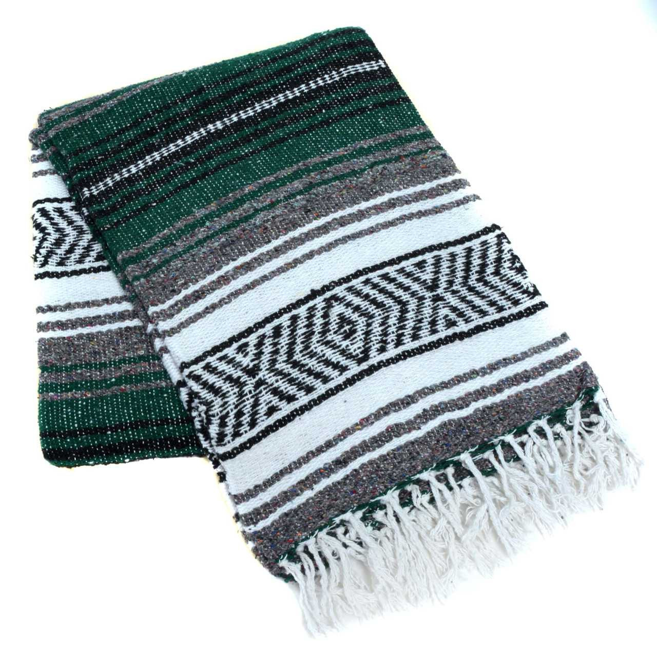 ラグ・カーペット Montana Mexican Blanket La Montana Mexican Falsa Blankets 4 Pack