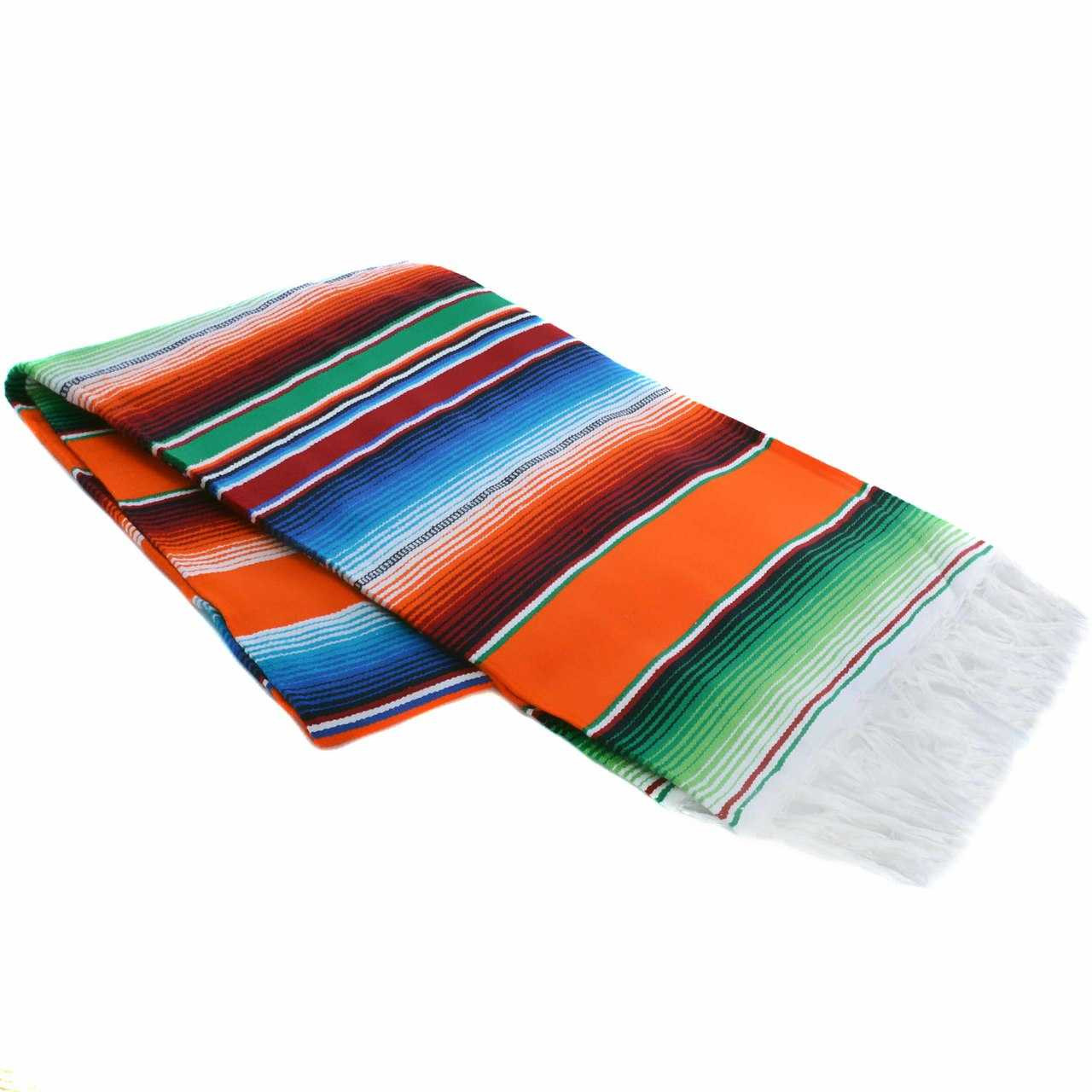 Cascada Authentic Mexican Serape Blanket