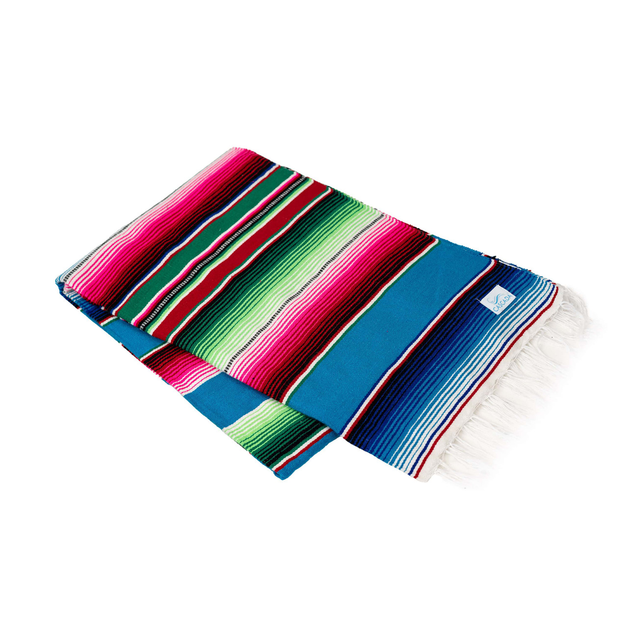Cascada Authentic Mexican Serape Blanket