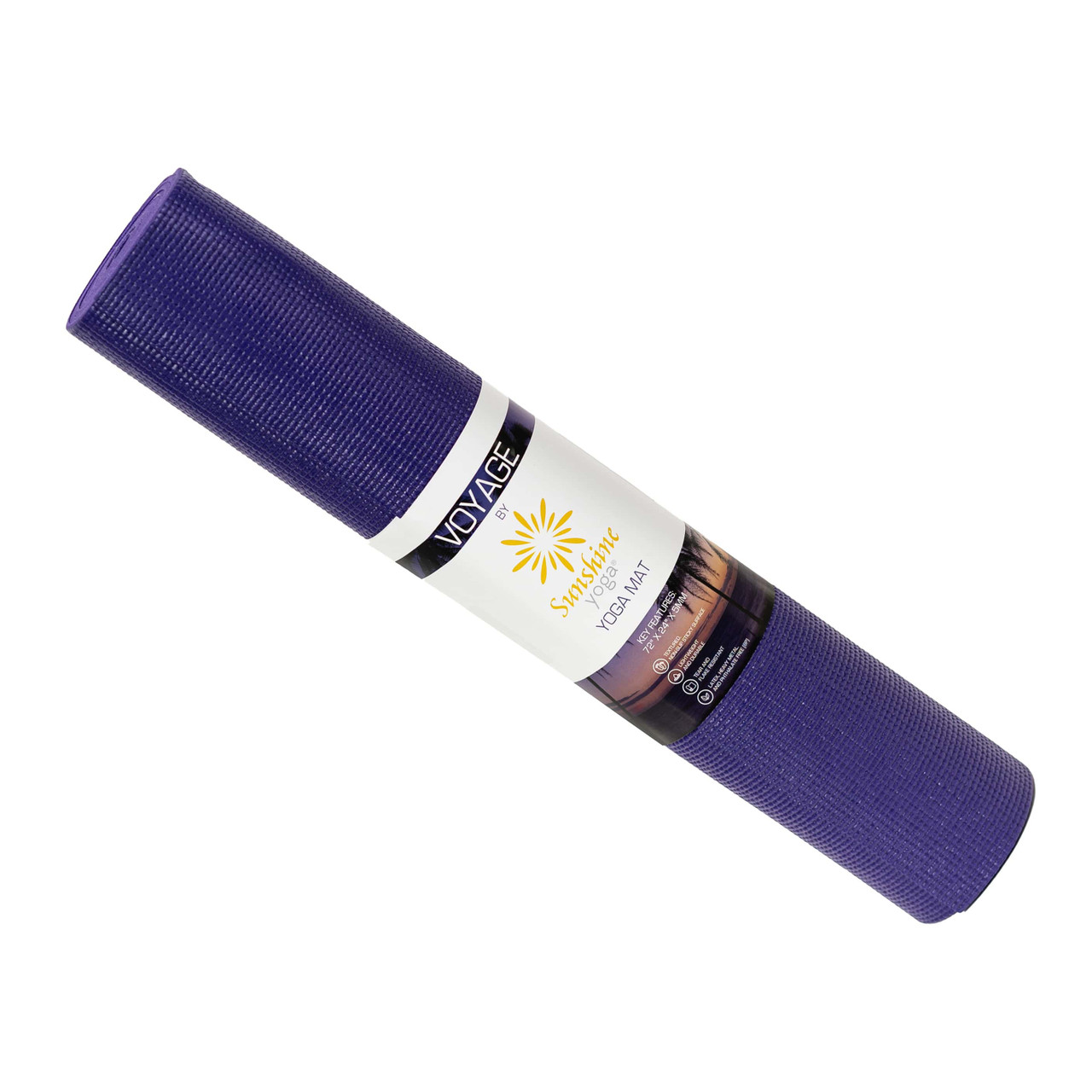 Voyage Yoga Mats 72 x 24 x 5mm - Durable Yoga Mat