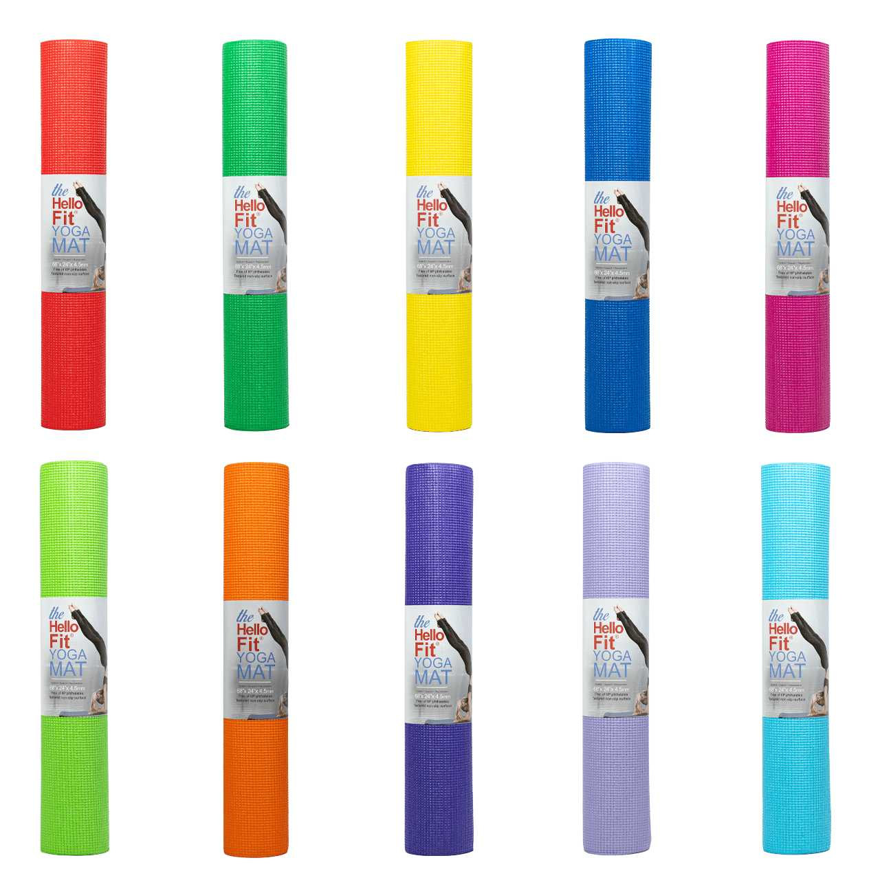 Yoga Mats in Yoga  Assorted 