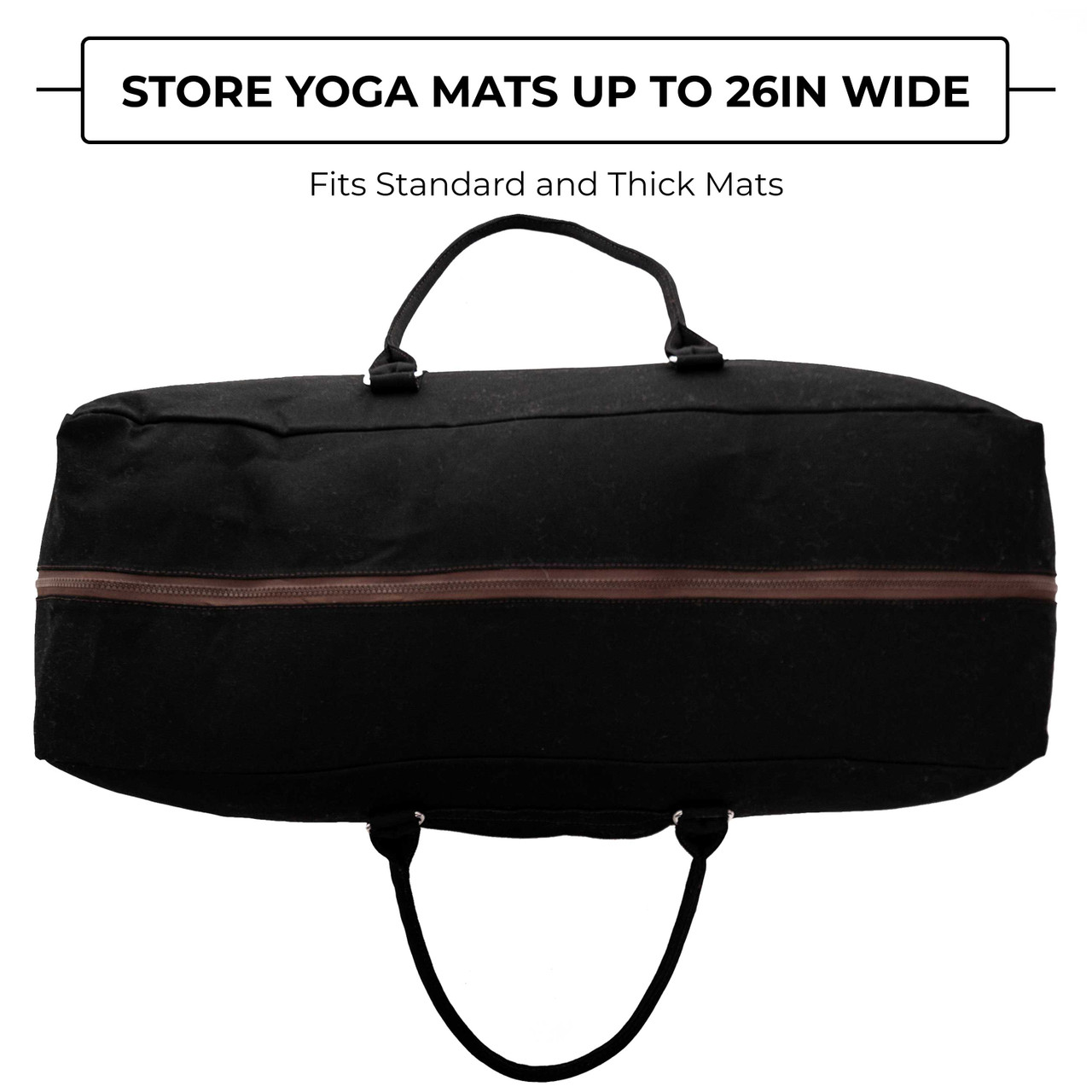 Large Yoga Duffle Bag - Deluxe XL, 26 x 10 x 10