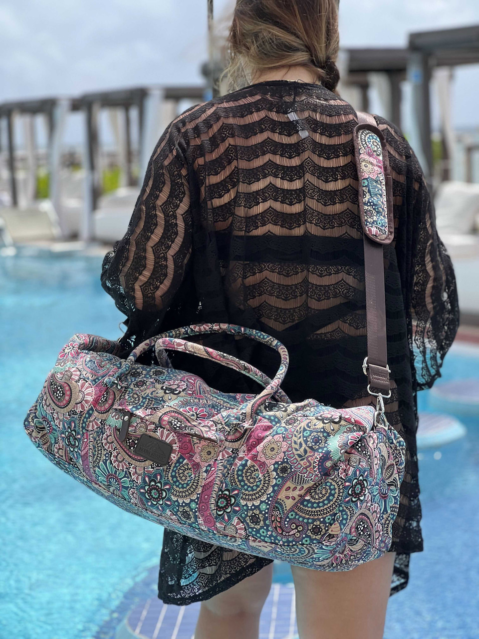 Yoga Duffle Bag, 26 x 8 x 8 - Perfect for Carrying Yoga Gear