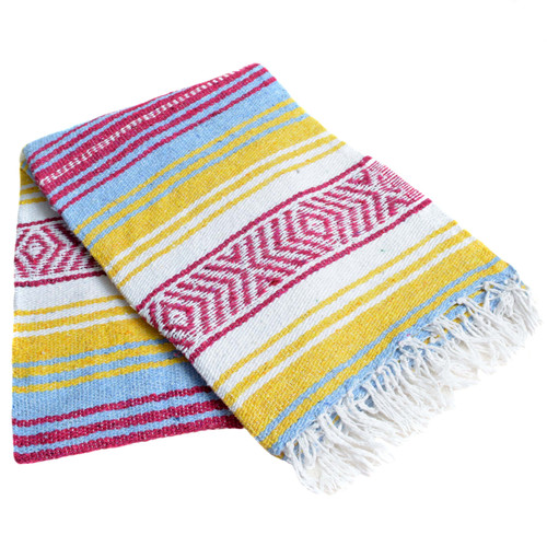 Classic Mexican Yoga Blankets by La Montana (74