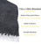 Cozumel Solid Mexican Blankets 10 Pack (74in x 50in)