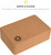 3 Inch Cork Yoga Block (3in x 6in x 9in) by Sunshine Yoga