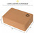 3 Inch Cork Yoga Block (3in x 6in x 9in) by Sunshine Yoga