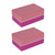 CLOSEOUT - Sunshine Yoga 4"X6X9  Blocks - Pink Lemonade Pack of 2