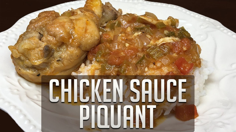 Chicken Sauce Piquant - Spicy Southern Kitchen