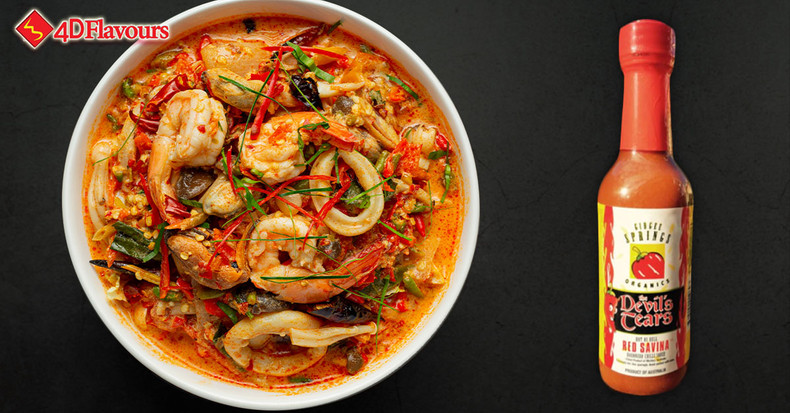 Enjoy Top 5 New Orleans Specials with Devils Tears Red Savina Hot Sauce