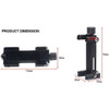 Sunwayfoto CPC-02 Mobile Phone Clamp Overall Size