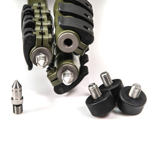 PIGlite-CF4 Carbon Fiber Tripod Interchangeable Feet PIGlite-CF4 Carbon Fiber Tripod Interchangeable Feet