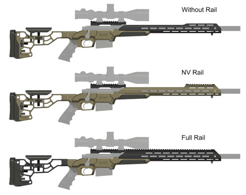 MDT ESS Chassis System Forend Options MDT ESS Chassis System Forend Options