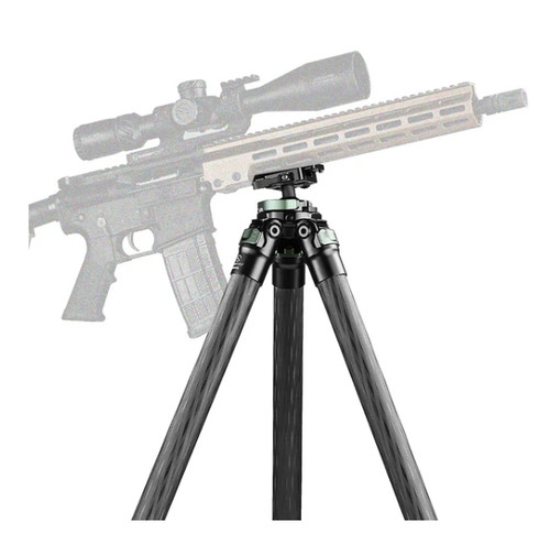 Sunwayfoto T2830CSL Hunting Carbon Fiber Tripod with Rifle Sunwayfoto T2830CSL Hunting Carbon Fiber Tripod with Rifle