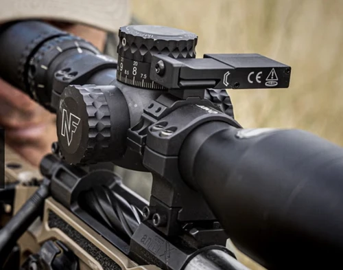 MDT Scope Tube Mount with Send it Level Back View