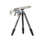 Sunwayfoto T4040CS-D HD Tactical Carbon Fiber Tripod in use