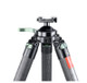 T4040CS-D HD Tactical Carbon Fiber Tripod Ball Head Lever