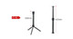 Sunwayfoto ET-02 Carbon Fiber Tripod Extension Column Height Comparison
