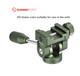 Sunwayfoto PH-01G 2-Way Pan and Tilt Head in Green Color