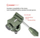 Sunwayfoto PH-01G 2-Way Pan and Tilt Head ARCA and Picatinny Compatiblility