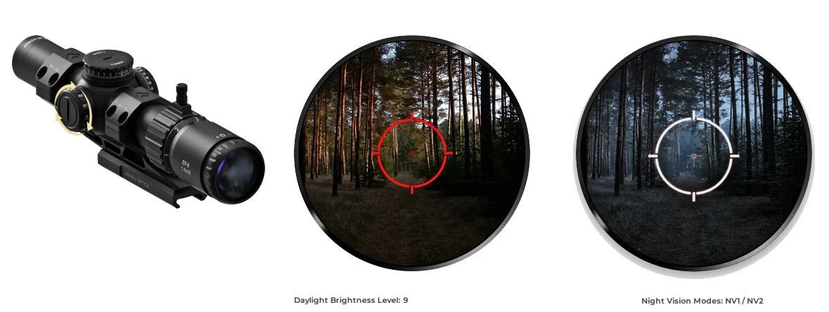 Arken Optics EP-8 LPVO 1-8x28 KLGRID Reticle