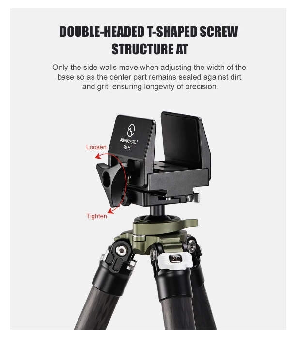 Sunwayfoto SM-76 Saddle Mount Description No.2