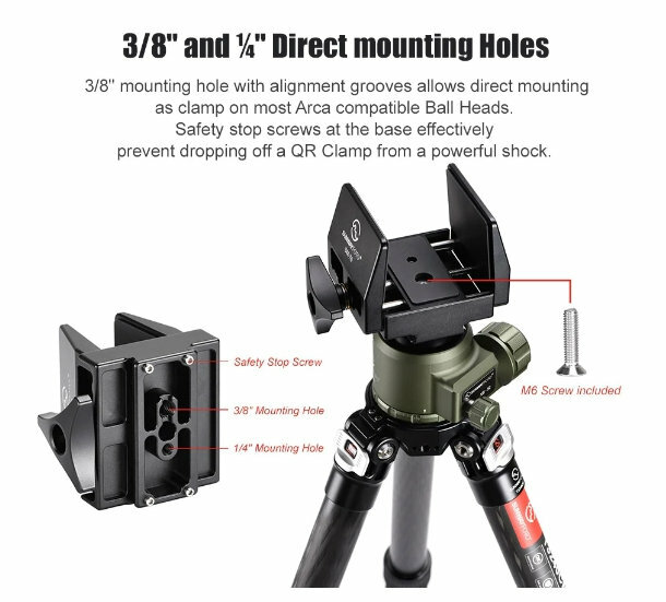 Sunwayfoto SM-76 Saddle Mount Description No.5