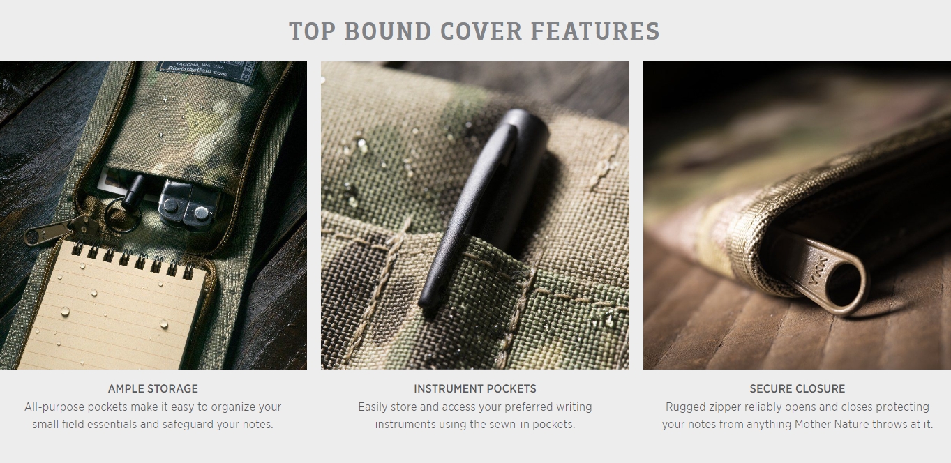 thumbnail image 2 of Rothco 3x5 Waterproof All Weather Notebook – Spiral Bound – Field Book – Model 4078 2 of 5