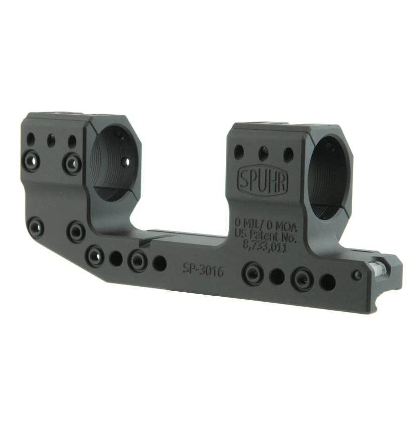 実物 SPUHR SP-4026 Mount Spuhr ISMS 1-Piece Scope Mount 34mm, 0.0 MOA, 1.26
