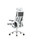 Eurotech Powerfit White Frame Mesh Seat Office Chair W/Headrest