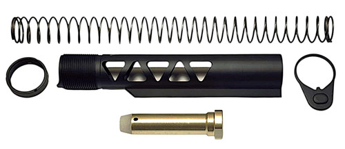 ar15_buffer_tube_skeletonized_ triangles_kit_1 ar15_buffer_tube_skeletonized_ triangles_kit_1
