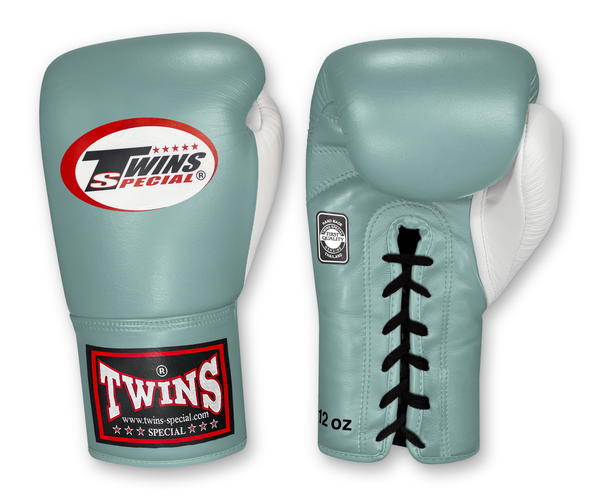 Dual Color Laceup - Colored Body and Palm - White Thumb - Lights - Olive, Light Yellow, Pastel Blue, Light Pink