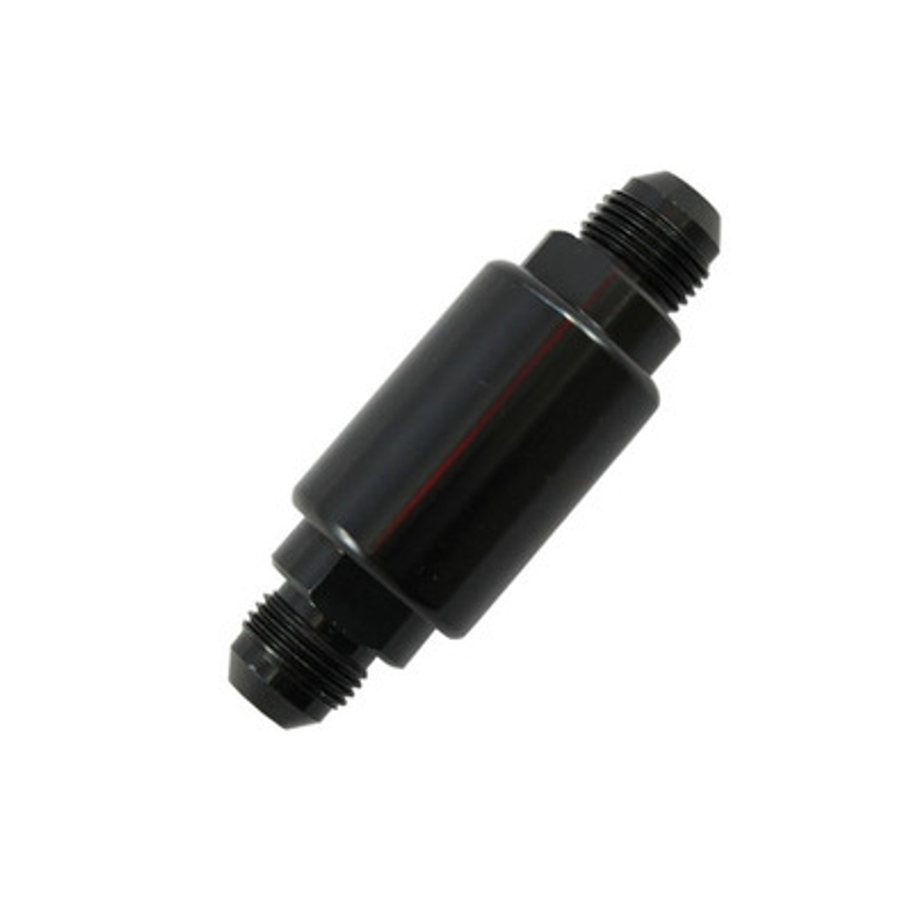 Specialty Products Fuel Filter Competition Style #6 AN Male In/Out Specialty Products Fuel Filter Competition Style #6 AN Male In/Out