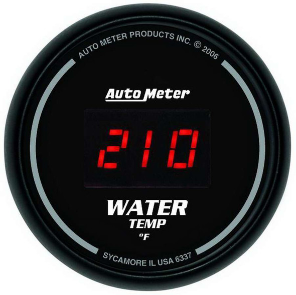 AUTOMETER 2-1/16 DG/B Water Temp Gauge ATM6337